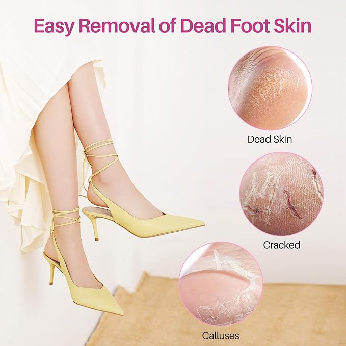 Replaceable Sandpaper for Electric Foot File: 60 Pcs/1 Box Feet Grinder for - Image 5