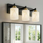 3-Light Bathroom Light Fixture, by Mieloxiy
