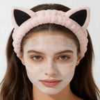 2 PCS Cute Cat Ear Spa Headband - Image 7