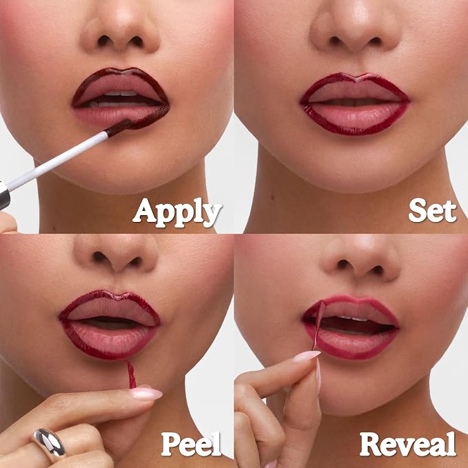 Sacheu Lip Liner STAY-N Peel Off Lip Stain — Long Lasting Waterproof Lip Tint - Image 6