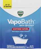 Vicks VapoBath, Bath Salts, Bath Bomb, Non-Medicated Bath Crystals, Comforting - Image 7