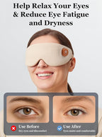 Heated Eye Mask, Cordless Warm Eye Compress - Image 4