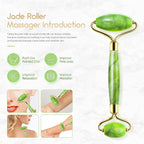 AECW 2 in 1 Ice Roller for Face & Eye Puffiness Relief and Jade Roller for Face - Image 5