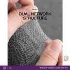 Loofah Sponge Bath Sponge for Women Men 4 Pack - Image 2