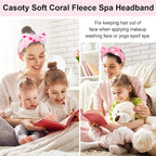 Casoty 6 Pcs Spa Headbands, Hair Holder - Image 4