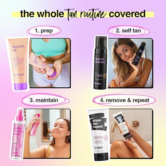 b.tan Clear Face Tan Mist | Gimme The Glow Down - Image 5