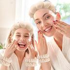 Zkptops Spa Headband for Women Sponge Makeup Skincare Headband Washing Face - Image 7