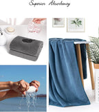 Lumimi 2 Pack Premium Microfiber Bath Towels - Image 6