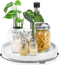Luxspire Turntable Lazy Susan for Table Top, Marble Round Tray 10.63 inch by Luxspire