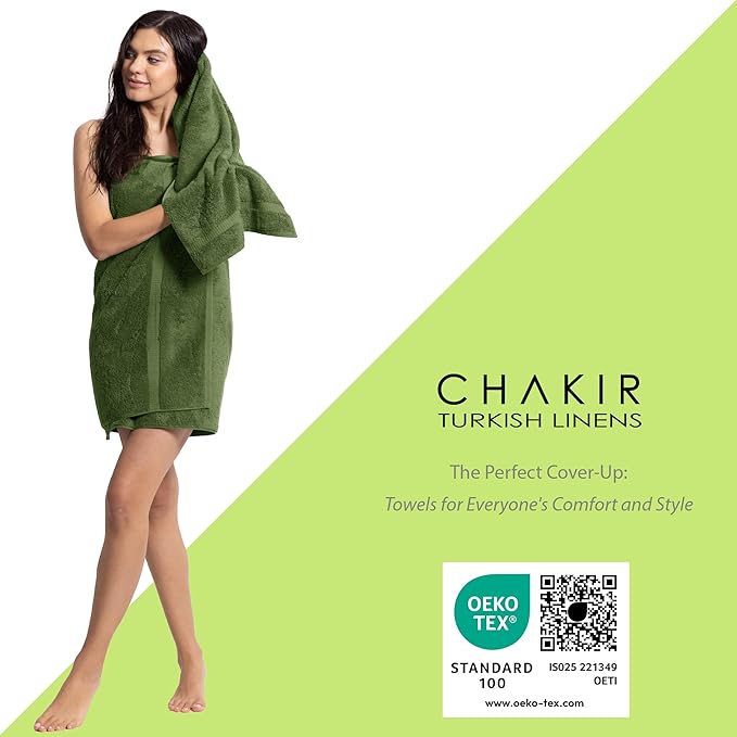 Chakir Turkish Linens, 100% Cotton Premium Quality Turkish Bath Sheets - Image 4