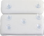 Splash Home Sooth Double Chamber Vinyl Spa Pillow, Machine Washable, 14.6" x - Image 2