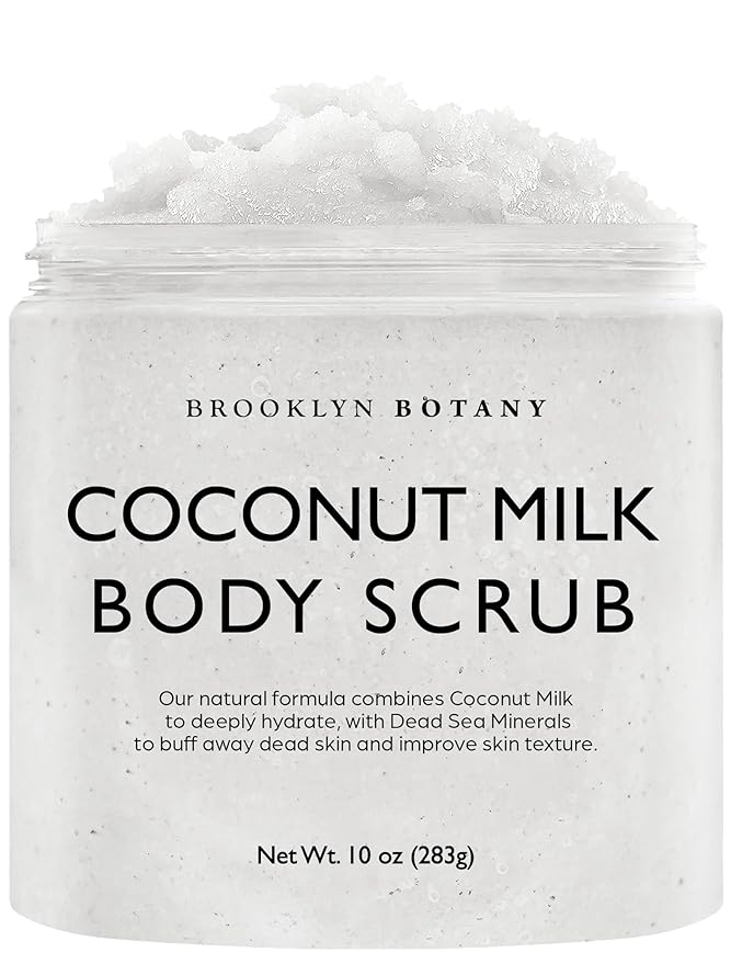 Brooklyn Botany Coconut Milk Body Scrub by BrooklynBotany