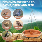 CARGEN Hanging Bird Bath for Outdoors - Image 5