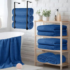HOMEXCEL 6 Pack Bath Towel Set, Microfiber Ultra Soft Highly Absorbent Bath - Image 6