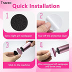 Trazzo 80/120/180 Grit Replacement Sanding Discs - Image 5