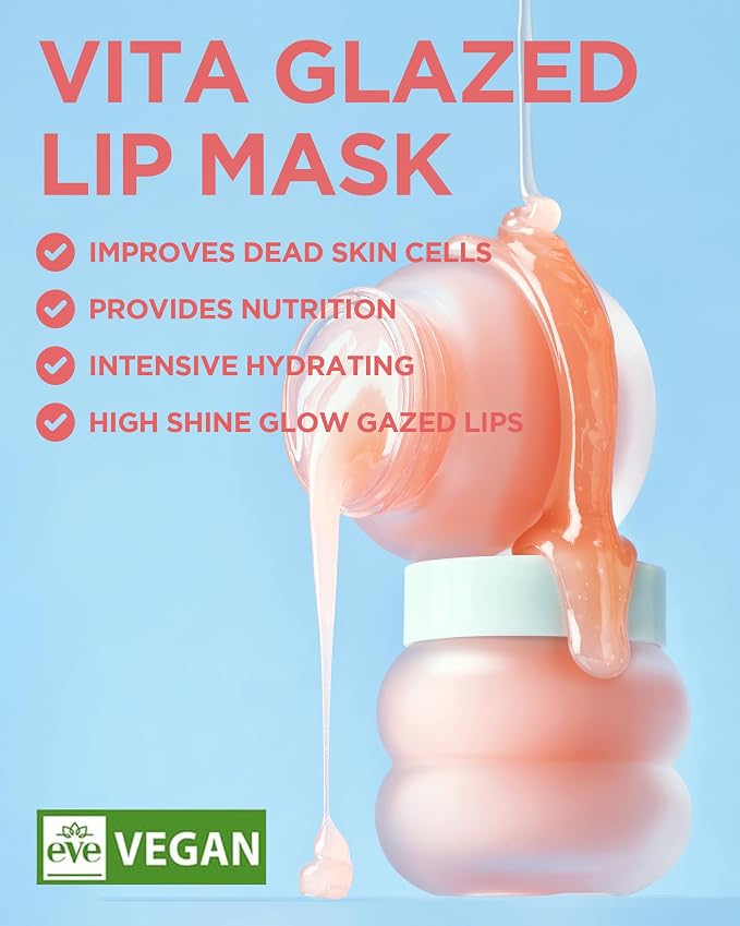 TOCOBO Vita Glazed Lip Mask – Vegan Overnight Lip Sleeping Mask - Image 2