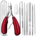10PCS Toenail Clippers Tool, Ingrown toenail Tool, Professional Thick & Ingrown by EODIEBN