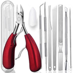 10PCS Toenail Clippers Tool, Ingrown toenail Tool, Professional Thick & Ingrown by EODIEBN