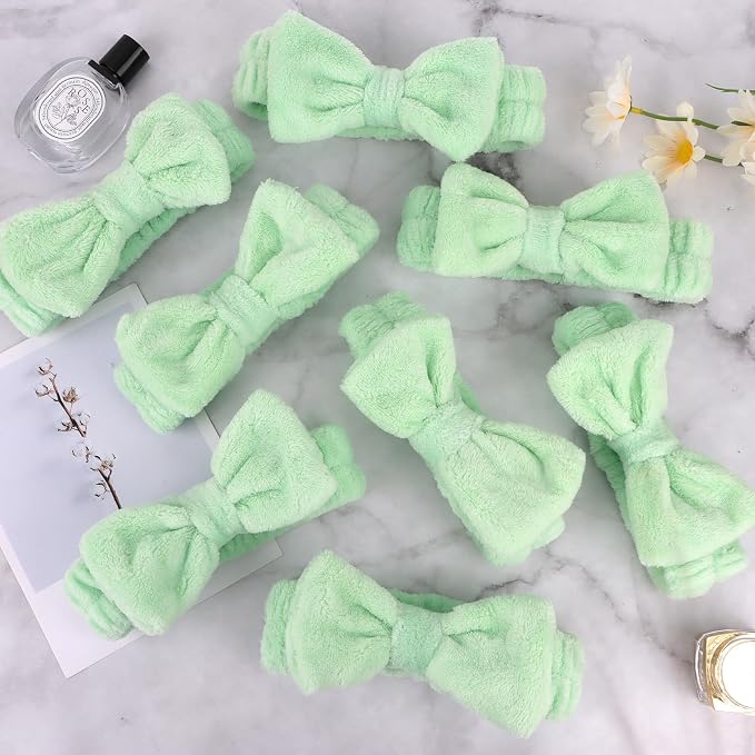 Ondder Green Spa Terry Cloth Skincare Headbands - Image 7