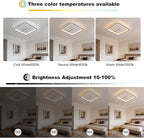 Shine LUEST Square Diamond LED Ceiling Light - Image 4
