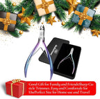 Cuticle Trimmer 3/4 Jaw Extremely Sharp Cuticle Nippers Scissors Stainless - Image 7