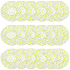 18Pcs Plastic Shower Caps for Women Waterproof Bath Caps Bathing Hair Cap by ZGQHZR