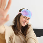 2 Pack Plush Sleeping Eye Mask Soft Plush Eye Mask Fuffy Eye Cover Comfortable - Image 5