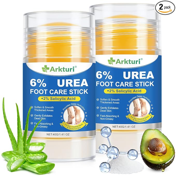 Urea Cream, Maximum Strength Urea Foot Cream, 60% Urea Cream Stick plus 2% by Unknown
