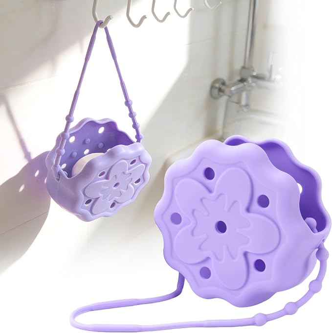 Purple Shower Steamer Tray, Hangable and Reusable Shower Steamer Holder/Hanger by Unknown