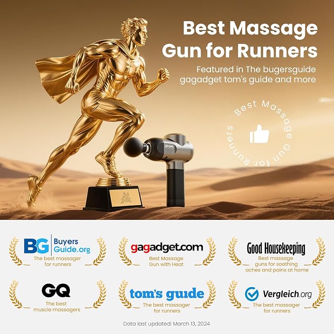 BOB AND BRAD C2 Massage Gun, FSA Eligible & HSA Approved Deep Tissue Percussion - Image 6