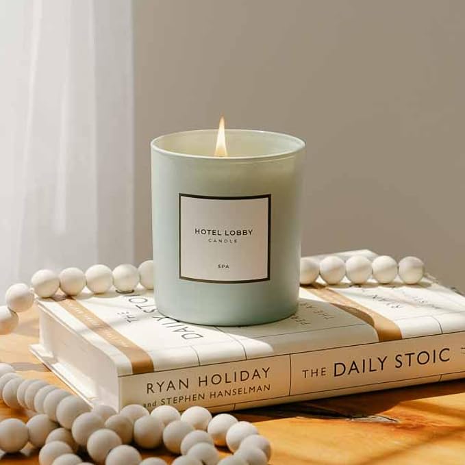 Hotel Lobby Candle Spa – Luxury Hand-Poured 9.75oz 100% Soy Wax - Image 5