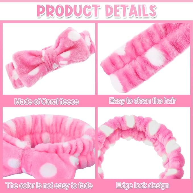Tigeen 48 Pieces Spa Headband Bulk, Headband - Image 4