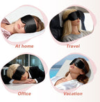 VOCOSTE 22 Momme Pure Silk Sleep Mask - Image 6