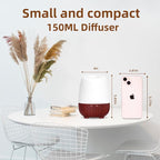 SEEDSEEL 150ML Cordless Essential Oil Diffuser, Rechargeable Battery-Operated - Image 4
