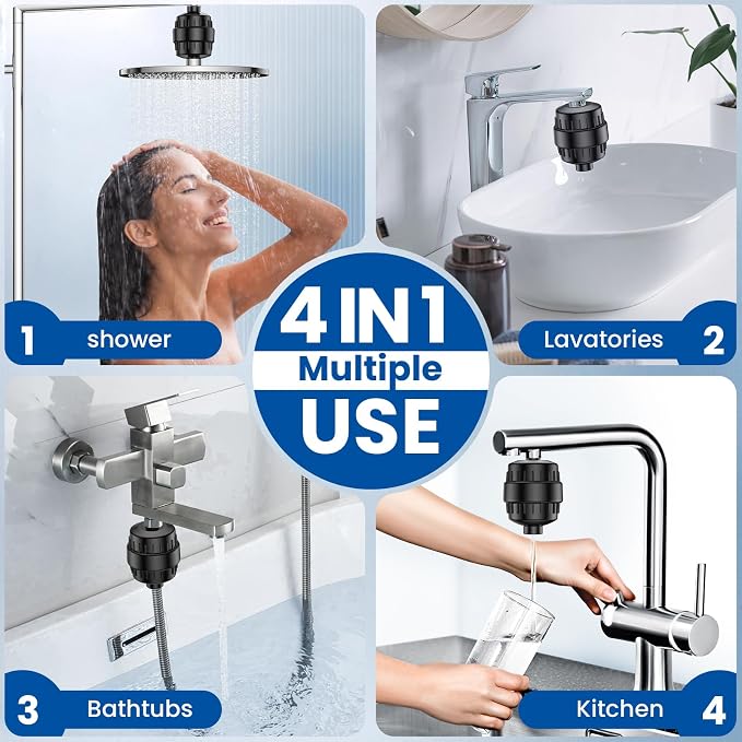 VOXON 36-Stage Shower Filter, Revitalize Hair Skin Nails - Image 5