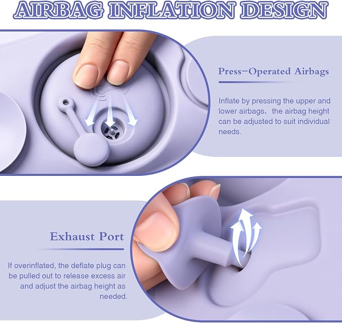Silicone Bath Pillow, Upgraded Bath Pillows - Image 6