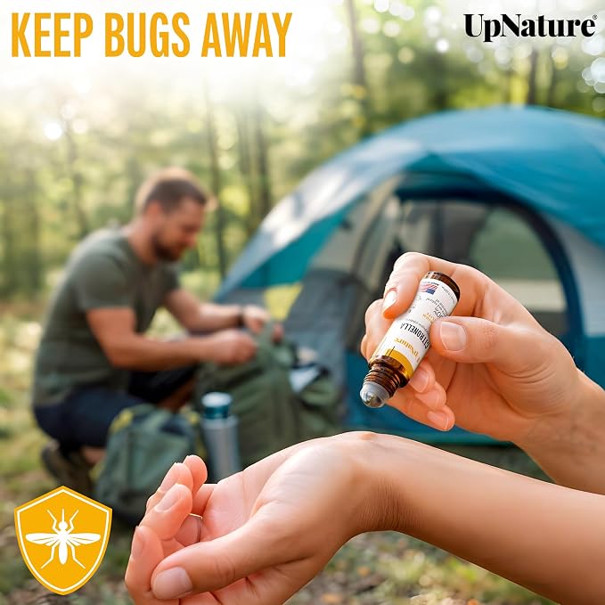UpNature Citronella Oil Roll On – Camping Essentials - Image 2