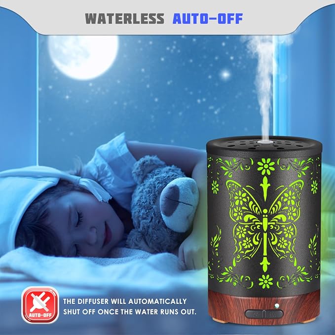 Metal Essential Oils Diffuser 150ML - Image 5