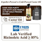 Handcraft Blends Organic Castor Oil 4 Fl Oz | 100% Pure and Natural | Premium - Image 2