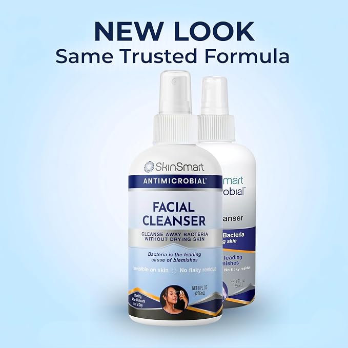 SkinSmart Antimicrobial Facial Cleanser - Image 2