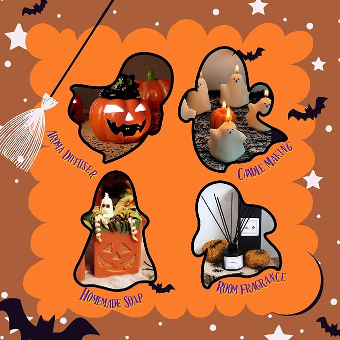 ARVIDSSON Halloween Fragrance Oils Set, Fall Essential Oils - Image 7