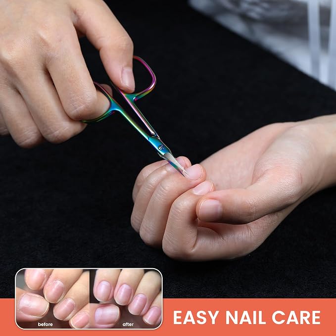 BEZOX Curved Cuticle Scissors - Image 5