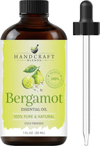 Handcraft Blends Bergamot Essential Oil – 1 Fl Oz – 100% Pure and Natural – by HandcraftBlends