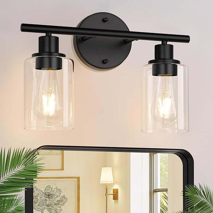 Zarbitta 2-Light Bathroom Light Fixtures, Bathroom Wall Lamp by Zarbitta
