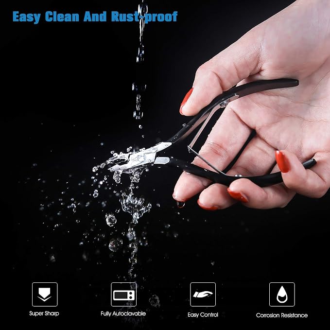 FERYES Cuticle Clipper Professional Manicure and Pedicure Cuticle Remover Tools - Image 6