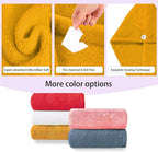 Microfiber Hair Drying Towel Wrap - Image 9