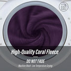 MOONQUEEN Ultra Soft Microfiber Coral Velvet Towel Set - Image 6