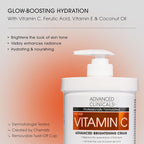 Advanced Clinicals Brightening Vitamin C Cream + 5% Niacinamide Serum - Image 3