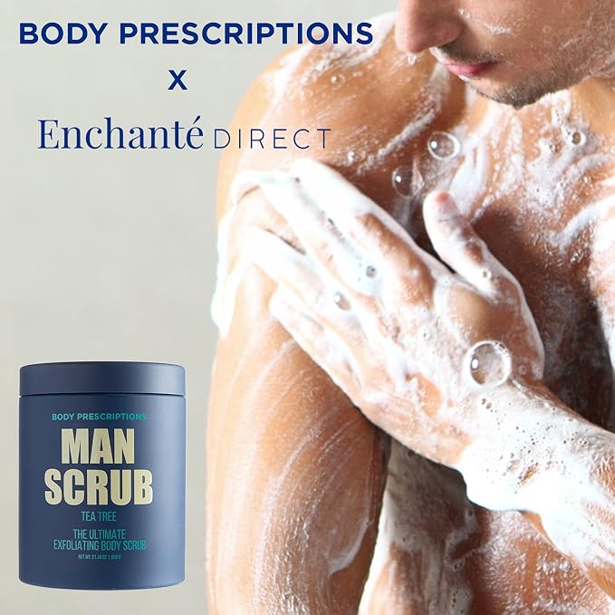 Body Prescriptions Men’s Exfoliating Body Scrub – Ultimate Skin Cleansing Wash - Image 5