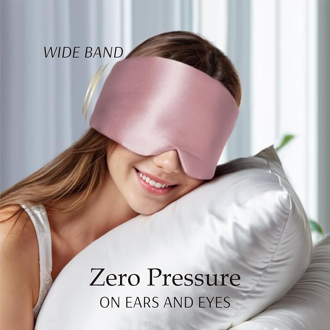 Zenssia 100% Mulberry Silk Sleep Mask Eye Mask - Image 5